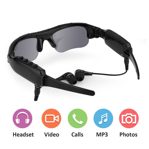 Camera sunglass side view