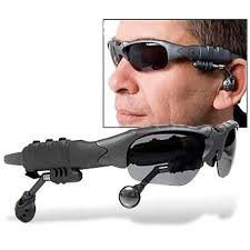 Bluetooth sunglass side view