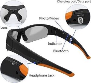 Bluetooth Camera Sunglass